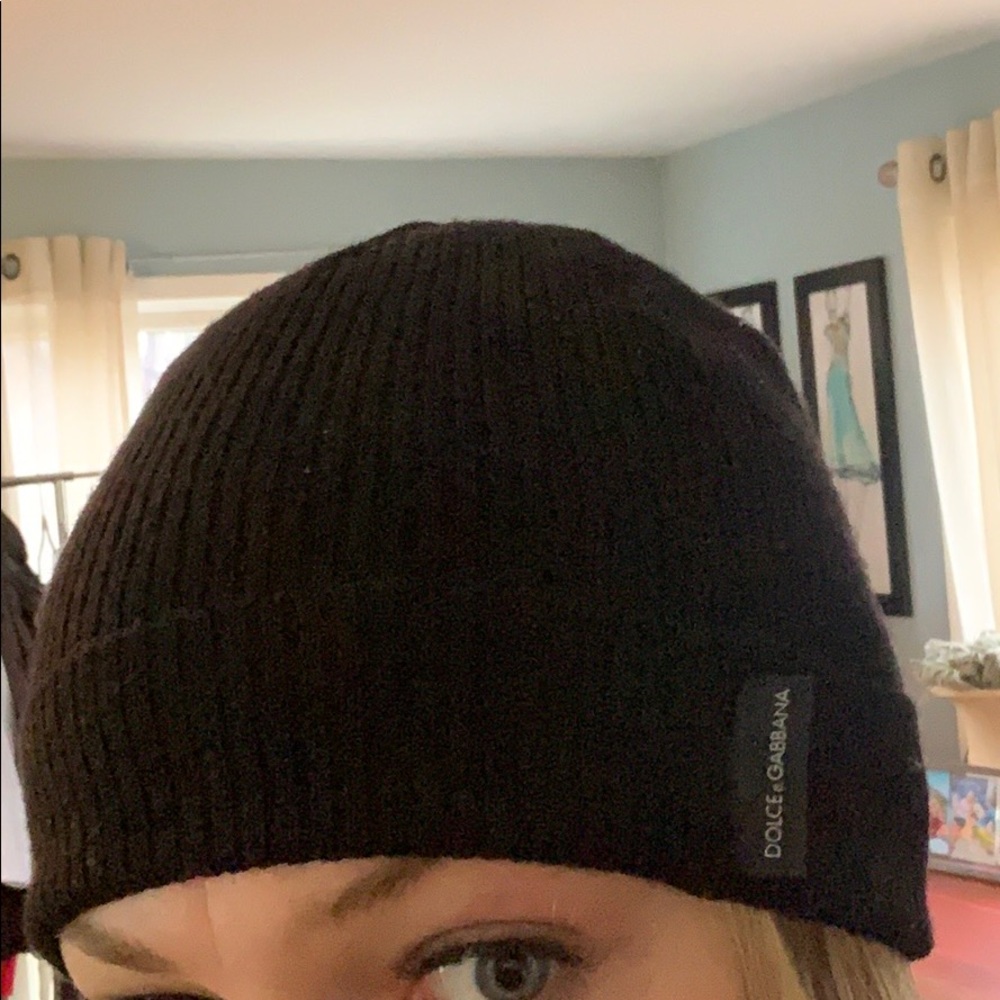 Dolce and Gabbana Black beanie